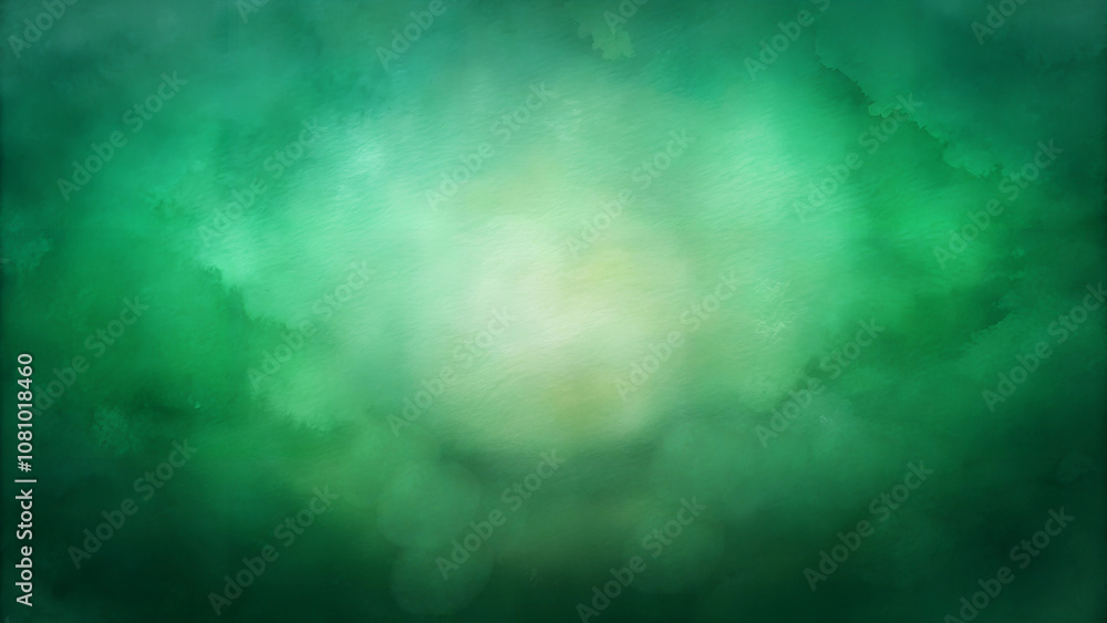 Softly lit green gradient background, textured watercolor effect, centered composition Softly lit green gradient background, textured watercolor effect, centered composition