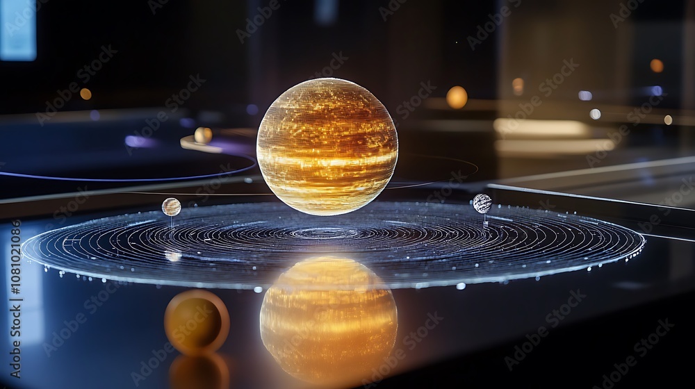 Obraz premium Ultra-Realistic Science and Technology Concept in Astronomy: A Vibrant Exploration of Cosmic Phenomena and Innovations