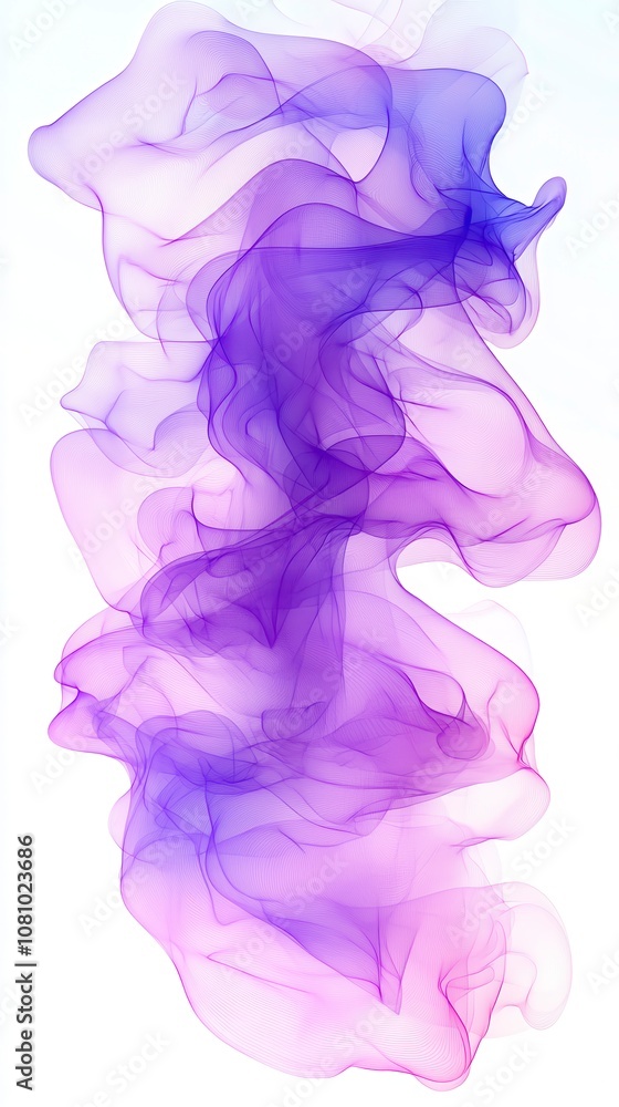 Purple Abstract Flowing Lines Purple Abstract Flowing Lines