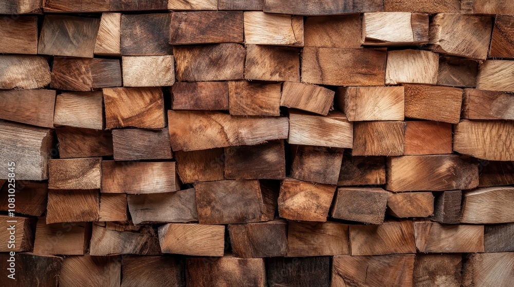 A collection of light brown wooden blocks stacked closely, creating a rustic and inviting texture, ideal for backgrounds or natural-themed projects. A collection of light brown wooden blocks stacked closely, creating a rustic and inviting texture, ideal for backgrounds or natural-themed projects.