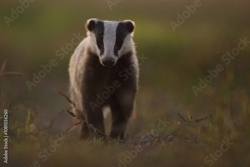 Borsuk (Meles) badger