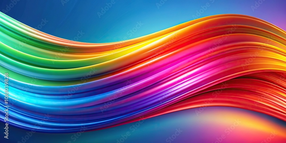 Colorful gradient background with abstract wave shape Colorful gradient background with abstract wave shape