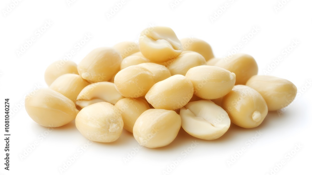 Food, Japanese Peanuts, on White Background, Wallpaper, Cover and Screen for Smartphone, PC, Laptop, 9:16 and 16:9 Format Food, Japanese Peanuts, on White Background, Wallpaper, Cover and Screen for Smartphone, PC, Laptop, 9:16 and 16:9 Format