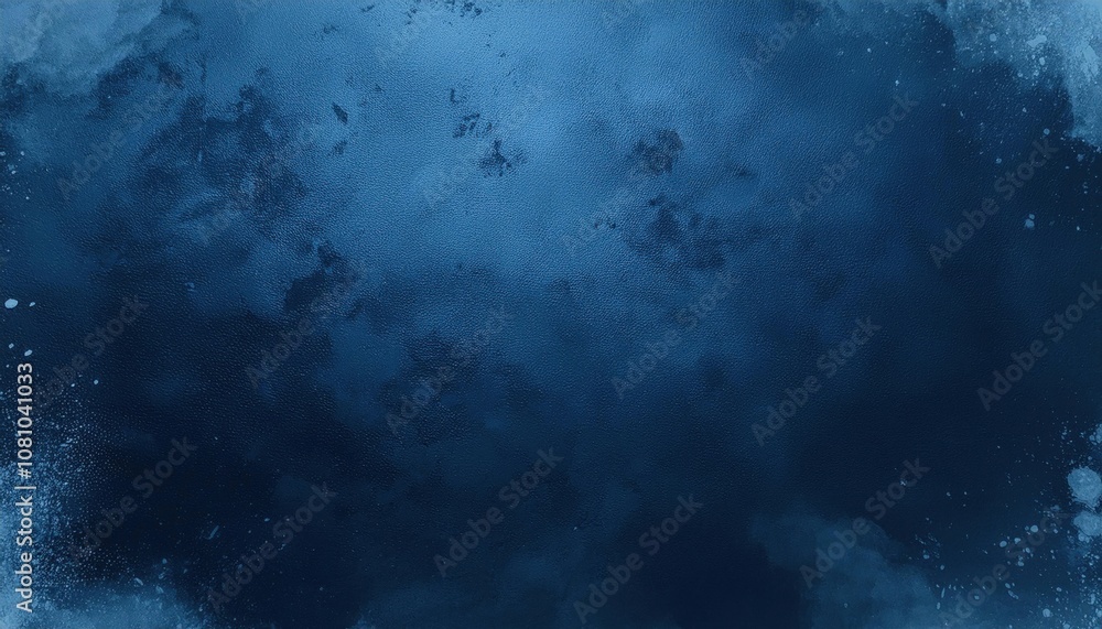 Fototapeta premium Blue color tie dye fabric texture background