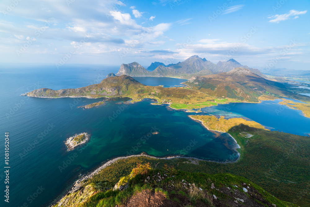 Obraz premium Beautiful Mountain Islands