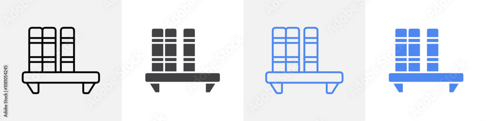 book rack icon Group symbol or sign vector book rack icon Group symbol or sign vector