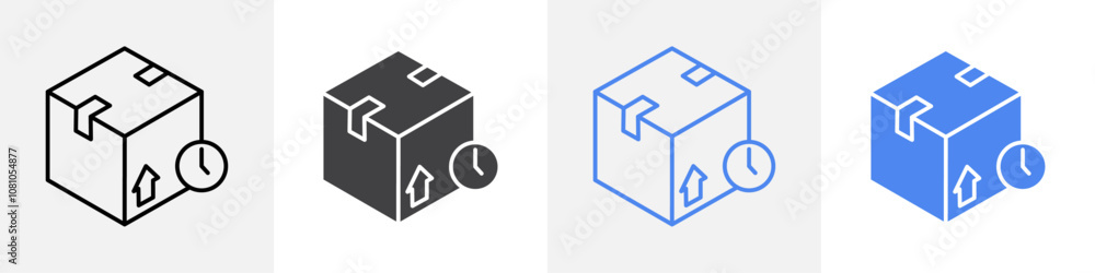 delivery time icon Group symbol or sign vector delivery time icon Group symbol or sign vector