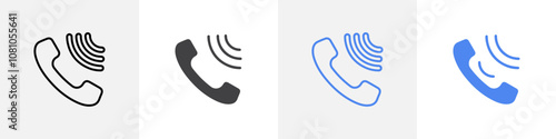 incoming call icon Group symbol or sign vector