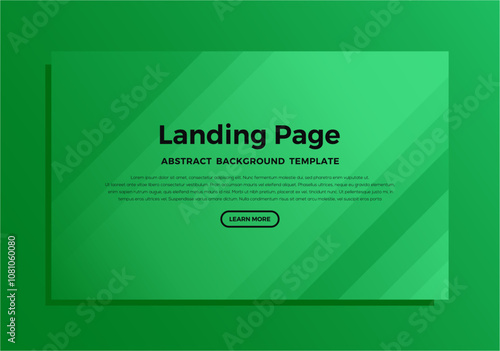 new lading page background template