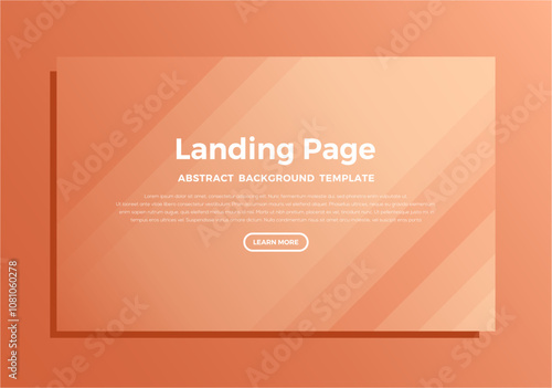 new lading page background template