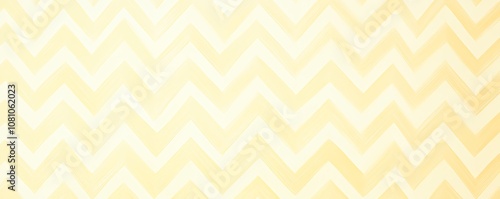 Soft Pale Yellow Zigzag Patterns