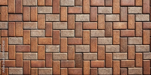 Brick paver pattern