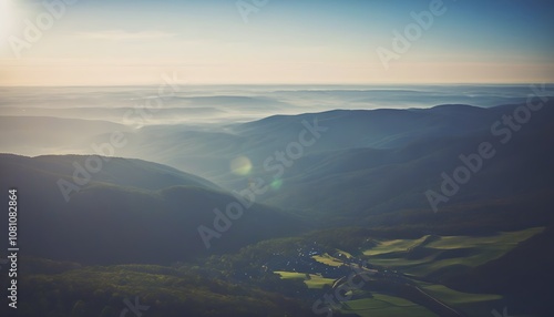 Stunning skyline views of majestic mountains