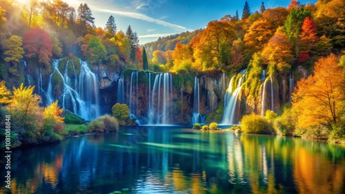 picturesque-morning-in-plitvice-national-park--col