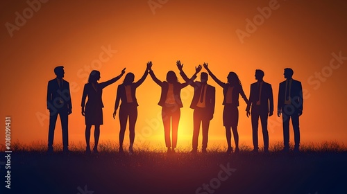 a moment of joy with a project team celebrating their success after reaching a major milestone. team success celebration, workplace achievement