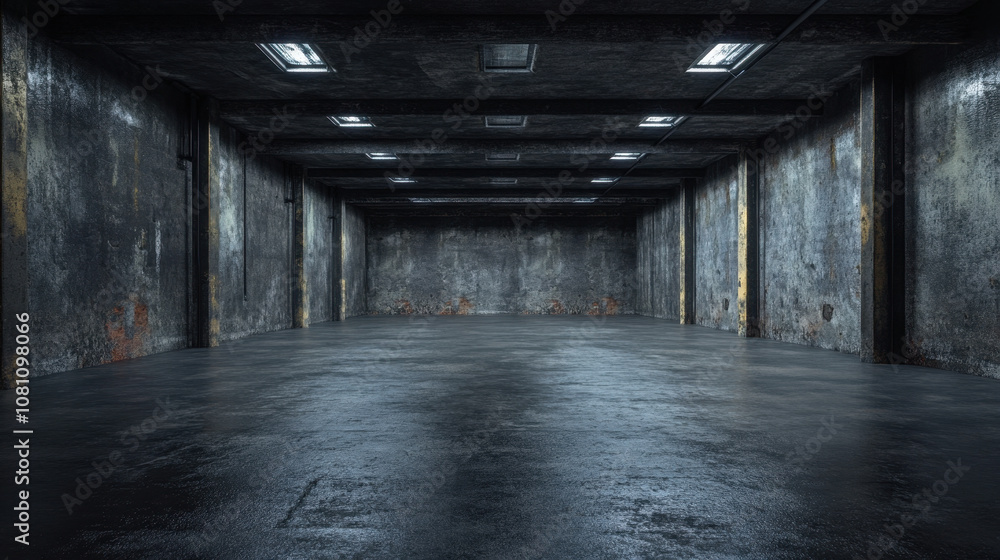 Exploring the mysterious, futuristic corridor of a dimly lit spaceship in a sci-fi universe Exploring the mysterious, futuristic corridor of a dimly lit spaceship in a sci-fi universe