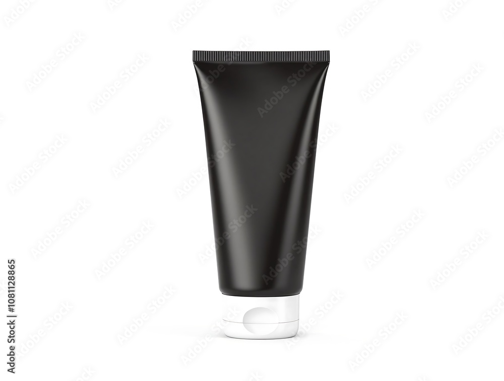 Tube Mockup of Cream on White Background Tube Mockup of Cream on White Background