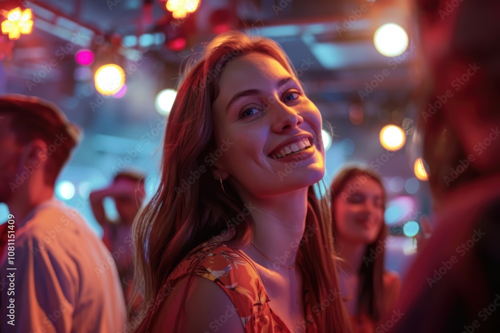 Fun and stylish summer hangout for students in modern bar. Fun and stylish summer hangout for students in modern bar.