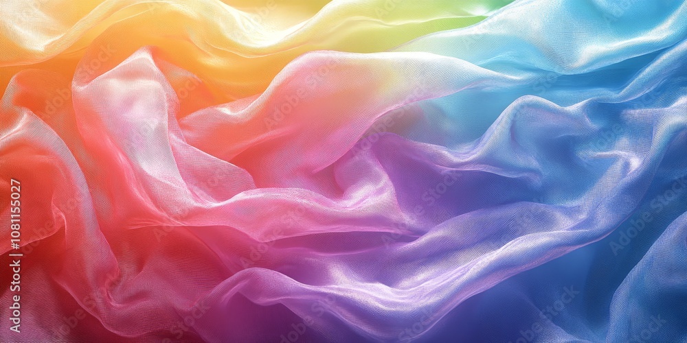 Pastel holographic foil texture with iridescent colors Pastel holographic foil texture with iridescent colors