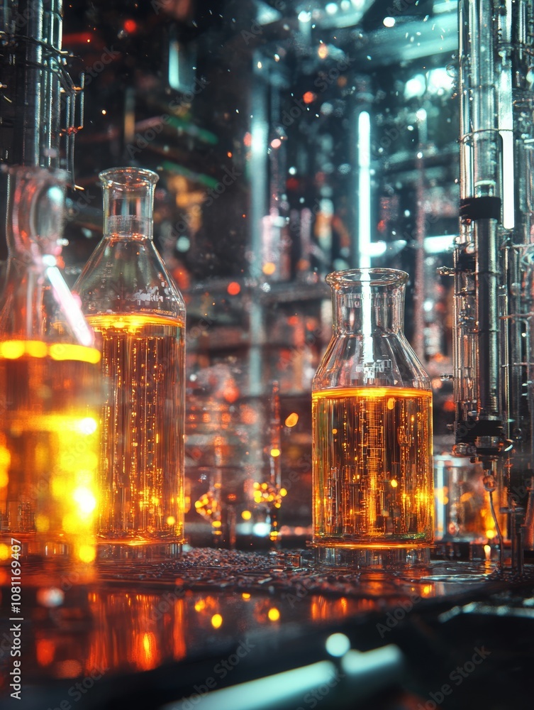 Futuristic Biotechnology Laboratory with Advanced Technology Generative AI Futuristic Biotechnology Laboratory with Advanced Technology Generative AI