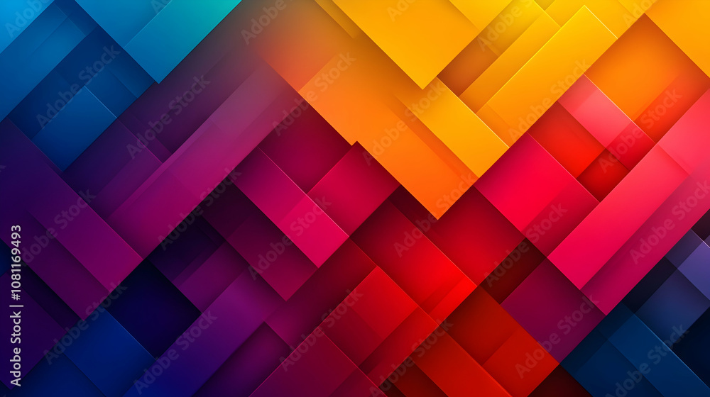 Abstract Colorful Geometric Pattern Background, design, texture, vibrant, bright, colors Abstract Colorful Geometric Pattern Background, design, texture, vibrant, bright, colors