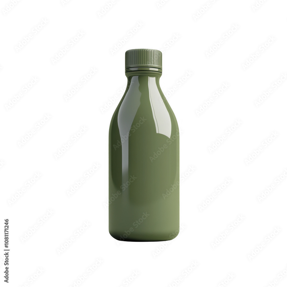 Bottle 3D icon Isolated On Transparent Background Bottle 3D icon Isolated On Transparent Background
