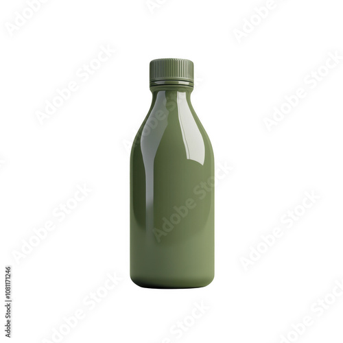 Bottle 3D icon Isolated On Transparent Background