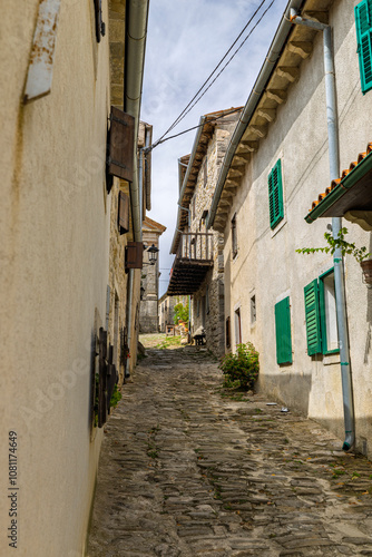 Fotografie Hum - Kroatien - die kleinste Stadt der Welt