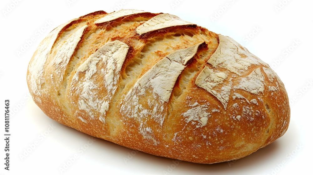 Crusty Artisan Bread Loaf, crusty bread, sourdough bread, baked bread, bread texture, golden brown Crusty Artisan Bread Loaf, crusty bread, sourdough bread, baked bread, bread texture, golden brown
