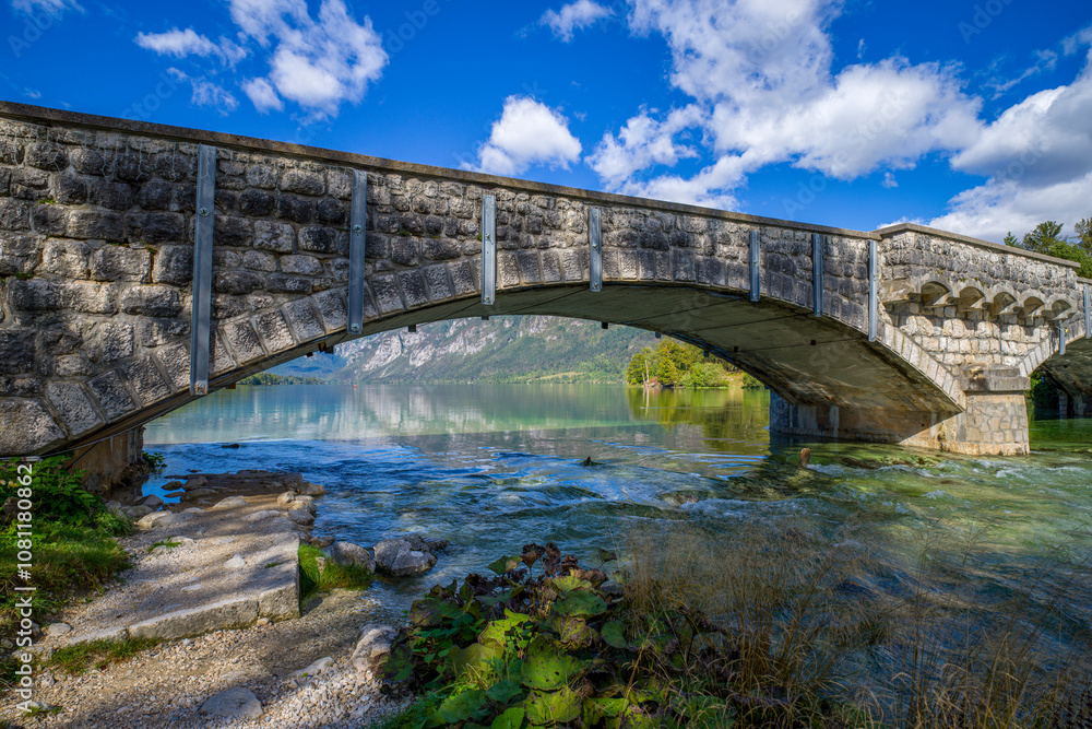 Fototapeta premium Bohinj See Slowenien - Bohinjsko jezero