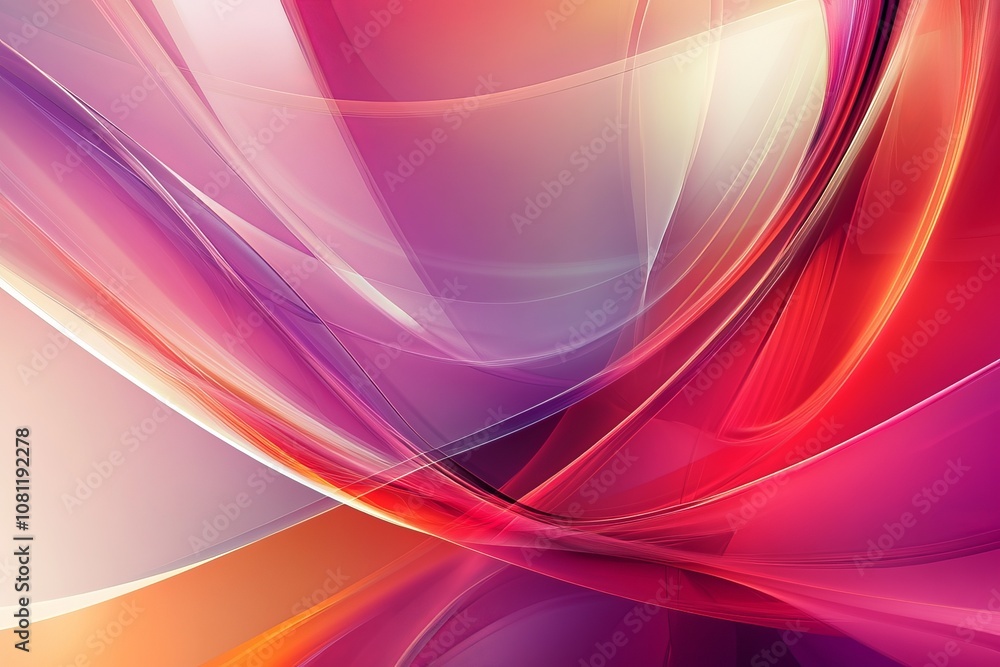 abstract background of curved shapes and lines abstract background of curved shapes and lines