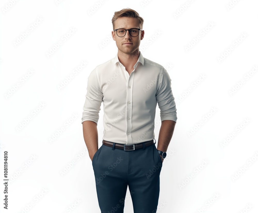 A business portrait of a man A business portrait of a man