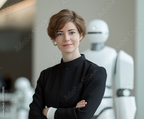 A business portrait of a business woman