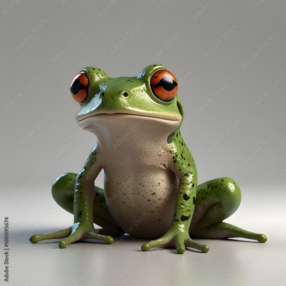Obraz premium frog 3d