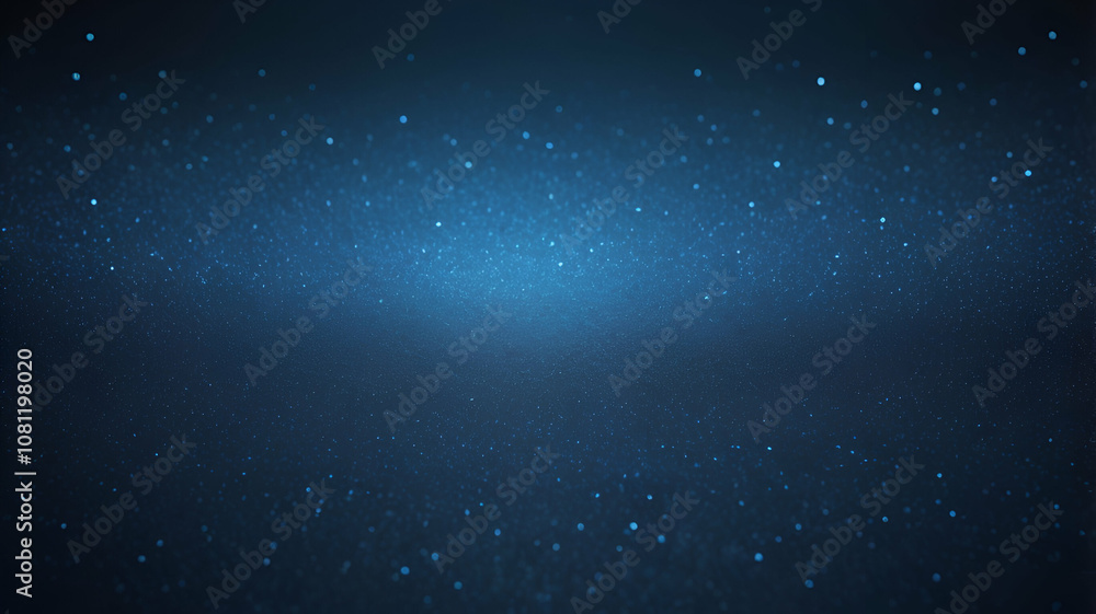 Obraz premium neon Midnight Blue, Antique Silver glowing gradient background, a soft grainy noise texture with shimmering highlights and Smooth Transitions for a dynamic effect