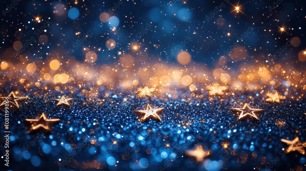 Starry Night Sparkle: A mesmerizing backdrop of twinkling stars and shimmering blue glitter, perfect for adding a touch of magic and wonder to your designs. Starry Night Sparkle: A mesmerizing backdrop of twinkling stars and shimmering blue glitter, perfect for adding a touch of magic and wonder to your designs.