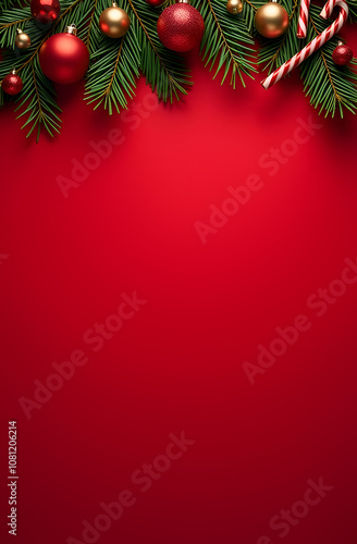 Merry Christmas and happy New Year background