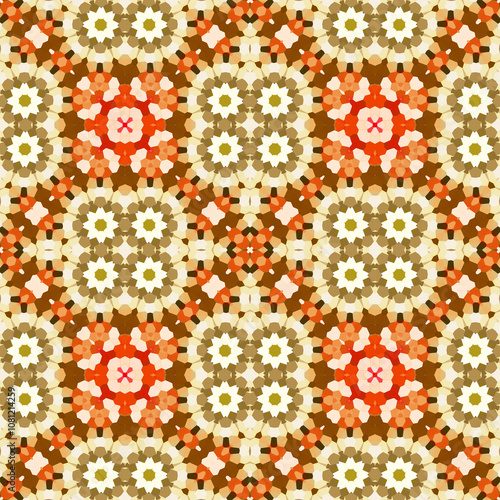 Seamless lovely pattern. Creative wonderful pattern texture. Beautiful creative abstract background