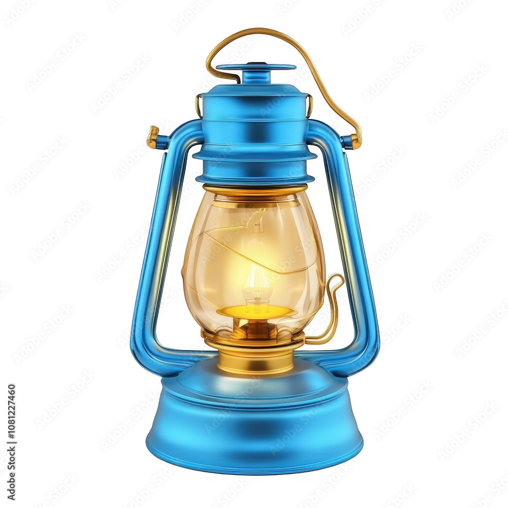 Camping Lantern Isolated On Transparent Background Camping Lantern Isolated On Transparent Background