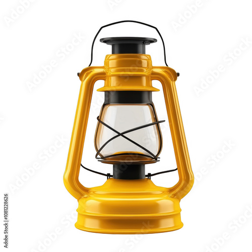 Camping Lantern Isolated On Transparent Background