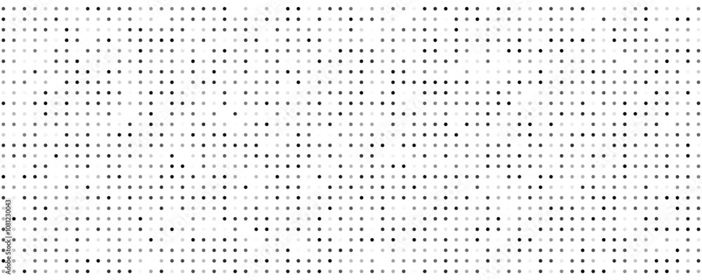 Monochrome halftone background with dots Monochrome halftone background with dots