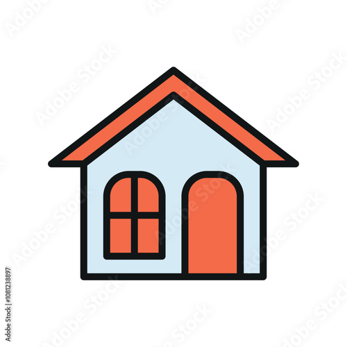 Home building icon vector design templates simple and modern