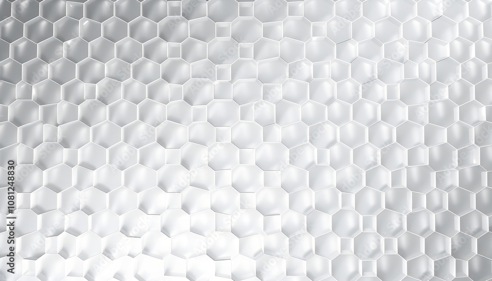 Clear pattern abstract background hexagon white, dramatic Clear pattern abstract background hexagon white, dramatic