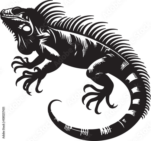 Meerkat Silhouette Vector Art on White Background - Alert Desert Animal Icon Design

