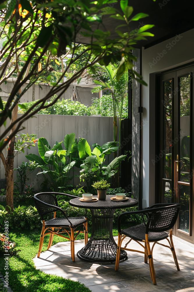 Obraz premium 住宅イメージ 小さな憩いのスペース