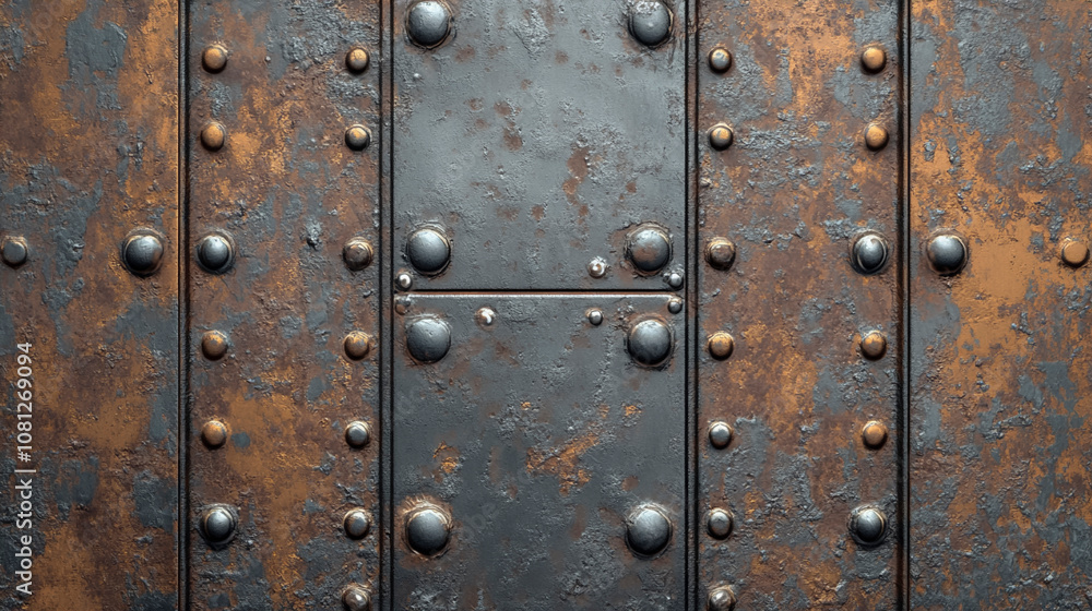 Old Metal Surface Texture with Rust and Scratches Old Metal Surface Texture with Rust and Scratches