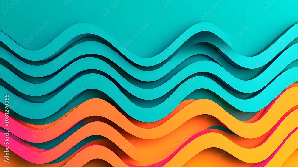 Abstract Wavy Background Abstract Wavy Background