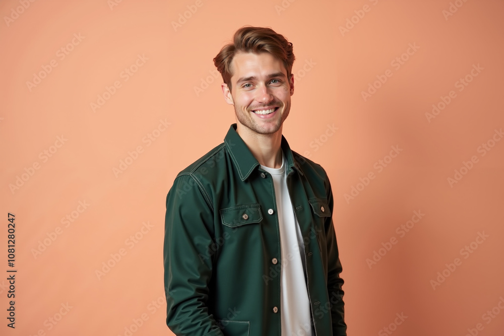 young man with a light skin tone, short brown hair, and a friendly smile. The image has a casual, approachable feel. young man with a light skin tone, short brown hair, and a friendly smile. The image has a casual, approachable feel.