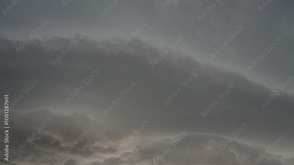 Obraz premium Storm clouds in the sky