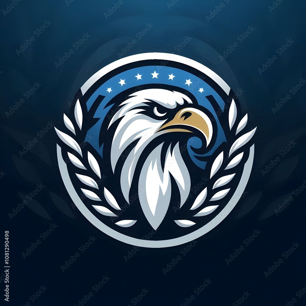 Fototapeta premium strong eagle portrait